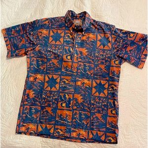 Reyn Spooner Hawaiian Aloha shirt